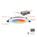Envision LED 4" 9W SlimLine LED Slim Panel Downlights, RGBW