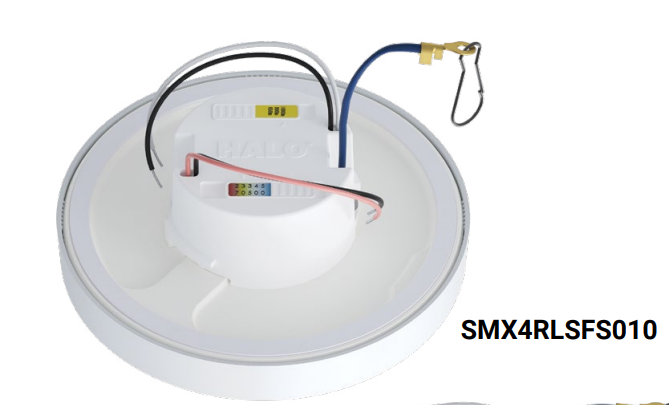 Halo SMX4RLSFS010 4" Round Edgeless Surface Mount LED Downlight, 5CCT & 3 Lumens Selectable, 120-277V
