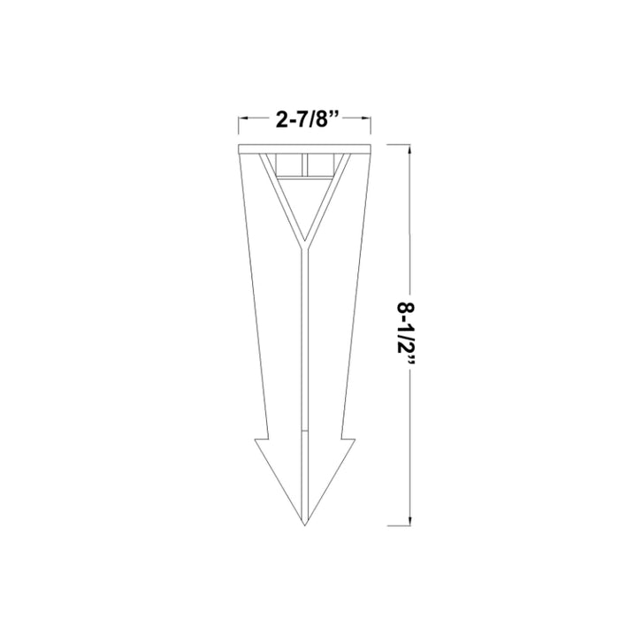 Westgate SPIKE-10 10" PVC Spike