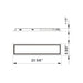 Westgate SRL Series LED Slot Recessed Commercial Linear Light, Power & 3CCT Selectable, 120-277V