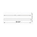 Westgate SRL Series LED Slot Recessed Commercial Linear Light, Power & 3CCT Selectable, 120-277V