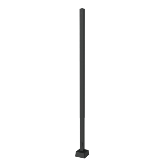 CLS QS-SSS Square Straight Steel Cooper Poles, 0.18" Wall Thickness