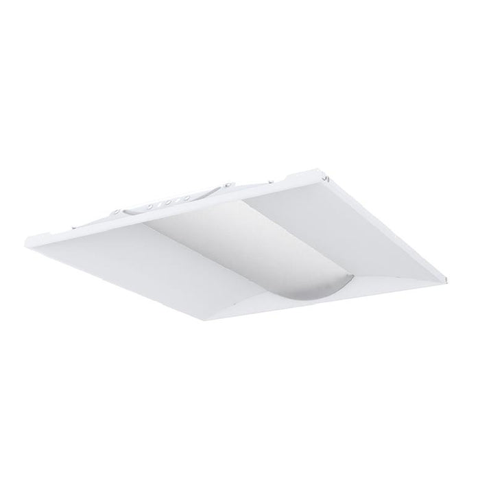 Lithonia STACK 2x2 LED Center Element Lay-In Troffer, 3000 Lumens, 80 CRI, Curved Opal Lens, 120-277V