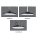Rayon T1085LEDB-WS210 84W/126W/168W/210W LED High Bay, 2CCT Selectable, 120-277V