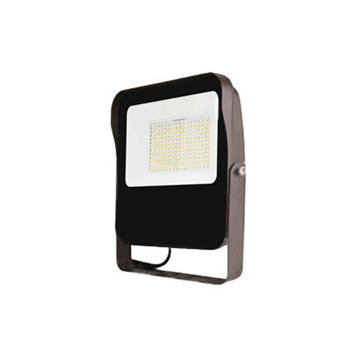 Rayon T431LEDB-WS65 26W/39W/52W/65W Medium LED Flood Light with Photocell, 3CCT Selectable, 120-277V, Trunion Mount, Bronze Finish