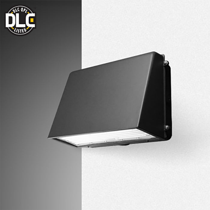 Rayon T633LEDB WS120 30W/60W/90W/120W Small LED Full Cut-off Wall Pack, 3CCT Selectable, 120-277V, Type 3 Optics, Bronze Finish