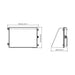 Rayon T633LEDB WS120 30W/60W/90W/120W Small LED Full Cut-off Wall Pack, 3CCT Selectable, 120-277V, Type 3 Optics, Bronze Finish