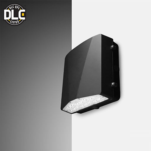 Rayon T635LEDB S WS25 13W/19W/25W Small LED Wall Pack, 3CCT Selectable, 120-277V/347V, Bronze Finish