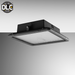 Rayon T722LEDB Series 10.5" x 10.5" Square LED Canopy and Garage Luminaire, 23W / 34W / 45W & 3CCT Selectable, 120-347V, Surface Mount, Bronze Finish