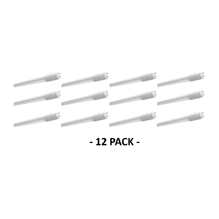 Westgate T8-4FT-TYPB 4FT 18W LED T8 Linear Lamp, 4000K, 12-Pack