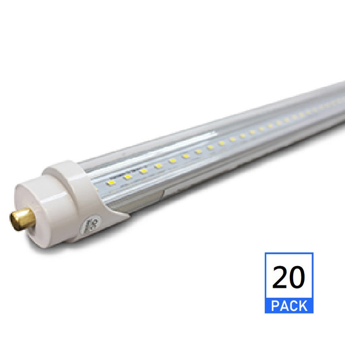 Westgate T8-HL 8FT 40W LED T8 Linear Lamp, 4000K, 20-Pack