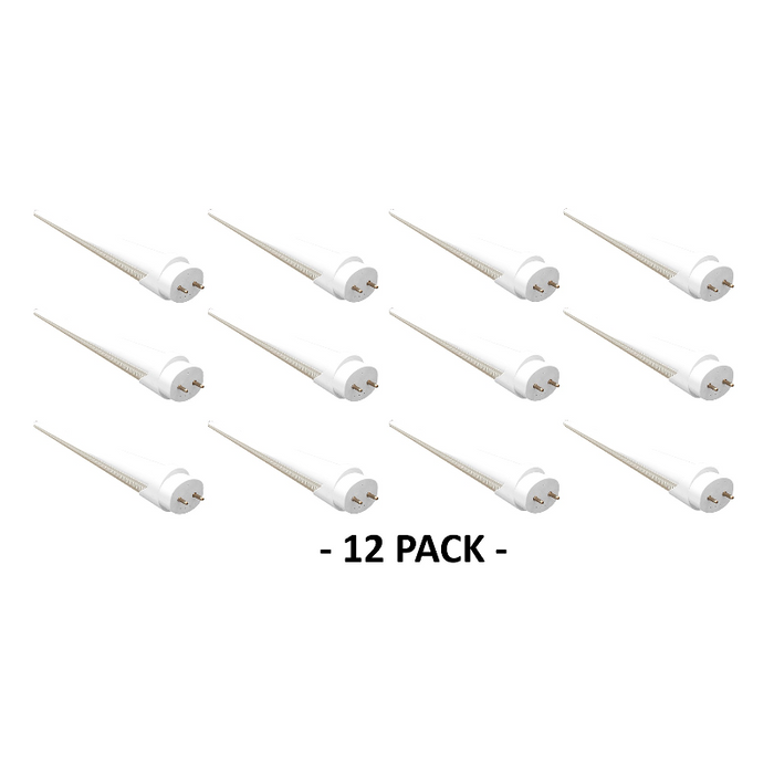 Westgate T8-EZ6-AHL 4FT 18W LED T8 Linear Lamp, 3000K, 12-Pack