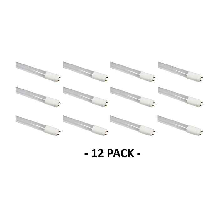 Westgate T8-HL 4FT 18W LED T8 Dimmable Linear Lamp, 4000K, 12-Pack
