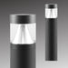 Rayon T860LEDB 14W/19W/24W LED Round Flat Top Cone Bollard, 3CCT Selectable, Up to 3360 Lumens, 120-277V