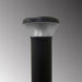 Rayon T865LEDB 10W/16W/21W/26W LED Clear Round Flat Top Cone Bollard, 3CCT Selectable, Up to 3000 Lumens, 120-277V, Bronze Finish