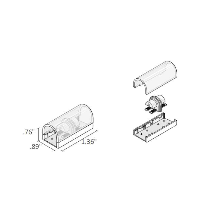 Diode LED NEON BLAZE Connector Accessory