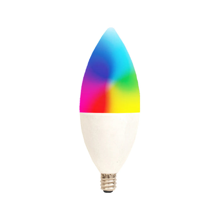 Westgate TC-E12 4.5W LED Candelabra Smart APP Compatible RGBW