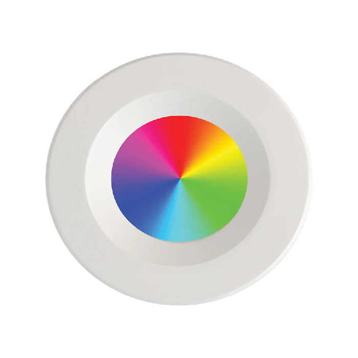 Westgate TC-RDPS6 6" LED Smart APP Compatible RGBW Smooth Recessed Light Trim