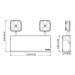 Lithonia TCU Indura LED Commercial Emergency Light, 350 lm, 120-347V
