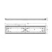 Lithonia Contractor Select TRUM 48 ALO6 CMP TruWrap 4-ft LED Wraparound, Medium Body, Curved Microprismatic Diffuser, 3CCT & Lumen Selectable