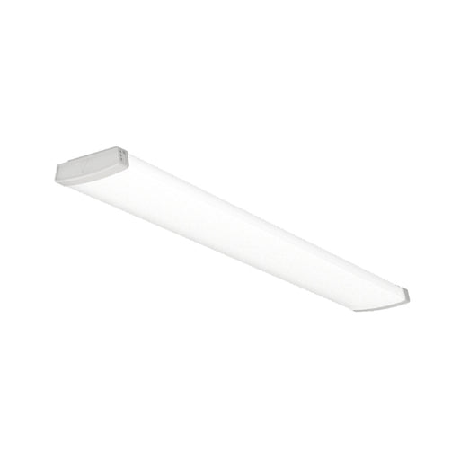 Lithonia Contractor Select TRUN 48 ALO4 CMP TruWrap 4-ft LED Wraparound, Narrow Body, Curved Microprismatic Diffuser, 3CCT & Lumen Selectable