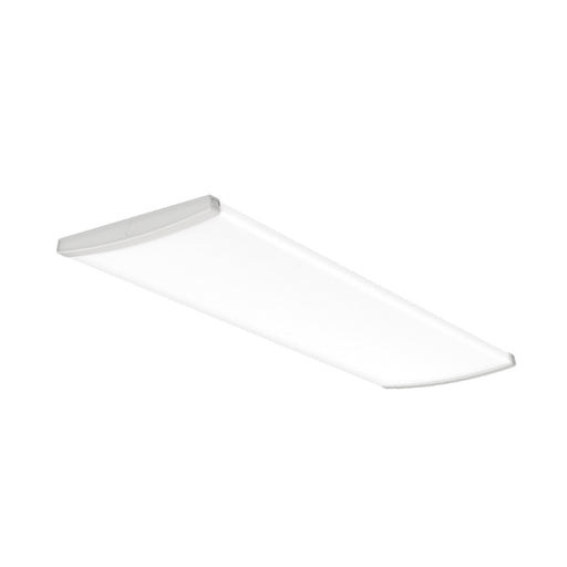 Lithonia Contractor Select TRUW 48 ALO26 CMP TruWrap 4-ft LED Wraparound, Wide Body, Curved Microprismatic Diffuser, 3CCT & Lumen Selectable