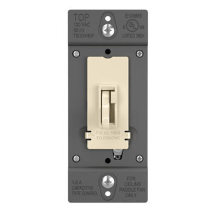 Wattstopper TSDDH163 Toggle Slide De-Hummer Single Pole/3-Way, 1.6A