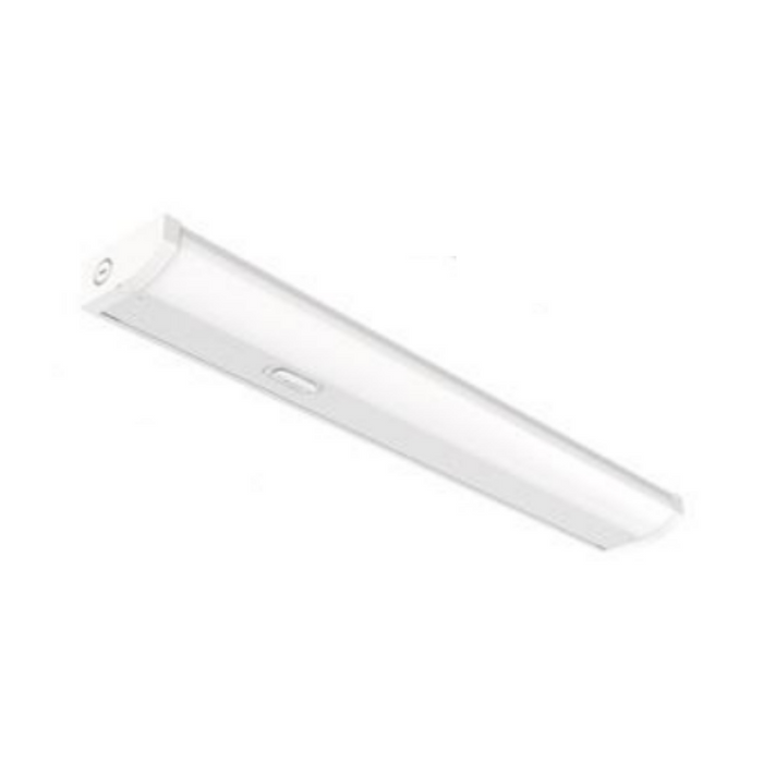Juno Contractor Select UCES 18" 13W Economy LED Switchable White Undercabinet, 5CCT Selectable, 120V, White
