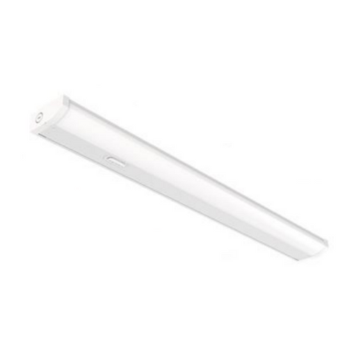 Juno Contractor Select UCES 24" 17W Economy LED Switchable White Undercabinet, 5CCT Selectable, 120V, White