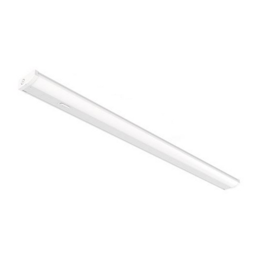 Juno Contractor Select UCES 36" 21W Economy LED Switchable White Undercabinet, 5CCT Selectable, 120V, White