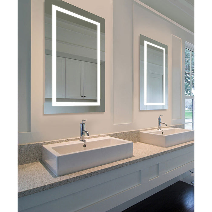 Cordova Unity 24" x 36" LED Lighted Mirror