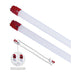 Satco S11732 15 Watt T8 LED; 48 Inch, 35K/40K/50K CCT Selectable; Emergency Backup, Medium Bi Pin Base; Type B Ballast Bypass; 120-277V