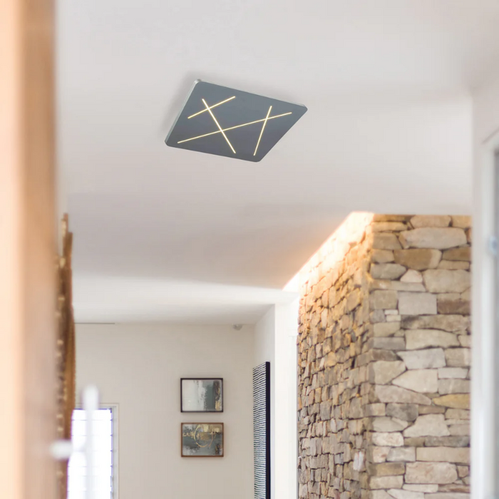VONN VMCF41200 Tureis 1-lt 18" Integrated LED Flush Mount
