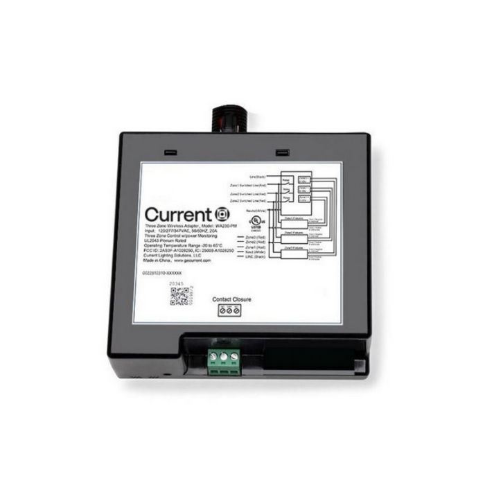 NX Lighting Controls NXC-WA230 NX Connect Three-Zone Room Controller