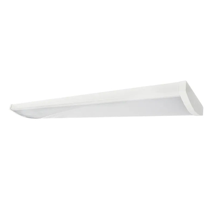 Westgate WAEW 4-ft 30W/40W/50W LED Economy Wraparound Fixtures, 3CCT Selectable, 120-277V