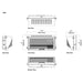 LEDvance 63767 85W/100W/120W LED Dual Selectable Non-Cutoff Wall Pack