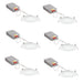 Juno Contractor Select WF4 SWW5 4" LED Ultra-Thin Wafer Switchable Downlight, 5CCT Switchable, 6-Pack