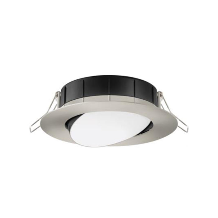 Juno Contractor Select WF4 ADJ 4" LED Adjustable Downlight, Switchable CCT - Brushed Nickel