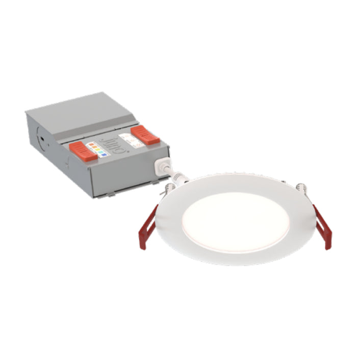 Juno Canless WF4 4" LED Smooth Slim Disk - Lumens and CCT Selectable