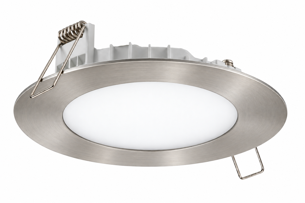 Juno WF4 SWW5 4" Wafer LED Canless Switchable Downlight, 690 Lumens, 90+CRI, 5CCT, Dimmable, 120V