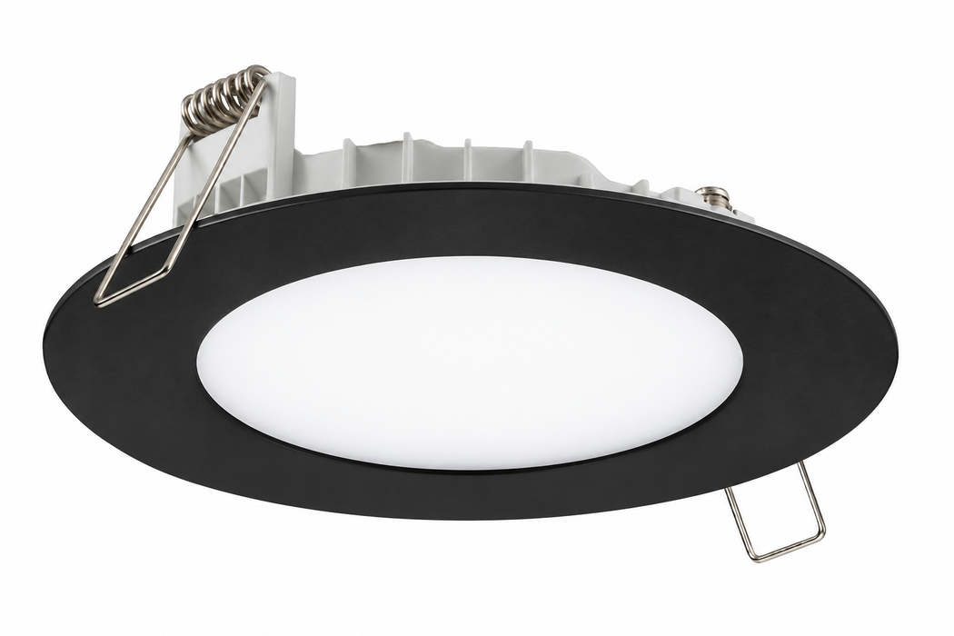 Juno WF4 SWW5 4" Wafer LED Canless Switchable Downlight, 690 Lumens, 90+CRI, 5CCT, Dimmable, 120V