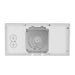 Westgate WHCX 24W/32W/40W LED Cylinder Wall Pack, Power & 3CCT Selectable