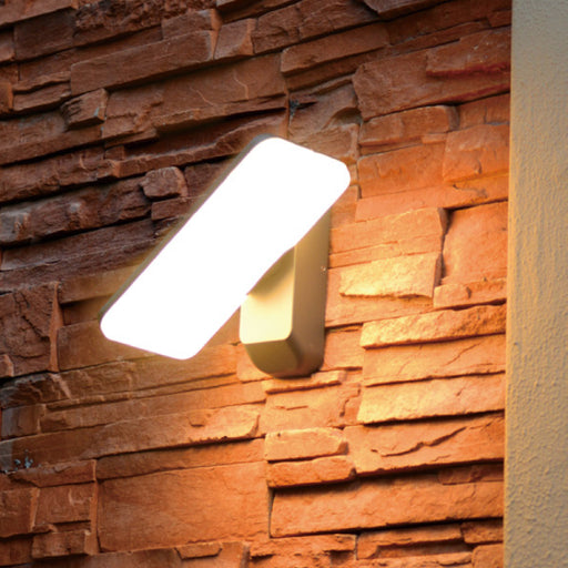 Sarin WL1961S 13W 10" LED Outdoor Wall Sconce, 3CCT Tunable, 110-240V