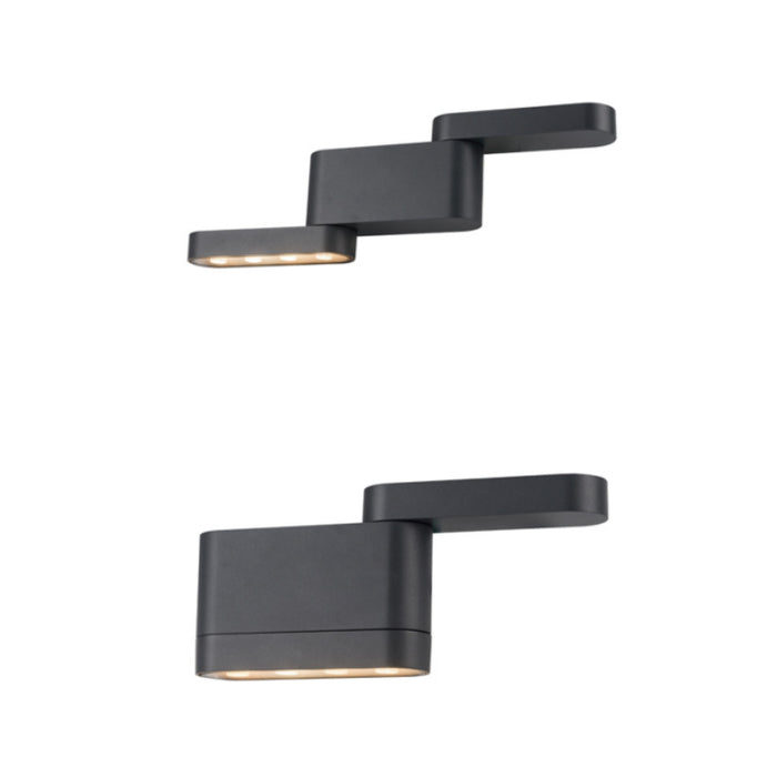 Sarin WL5382 10W 6" LED Outdoor Wall Sconce, 3000K, 110-240V