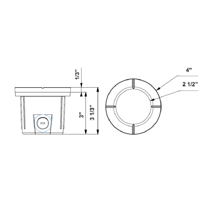 Westgate WLL-105 6W LED Well/Path Light, RGBWW