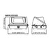 Lumark WL 30W/40W/50W/60W LED Small Wall Pack, 5CCT Selectable, 120-347V