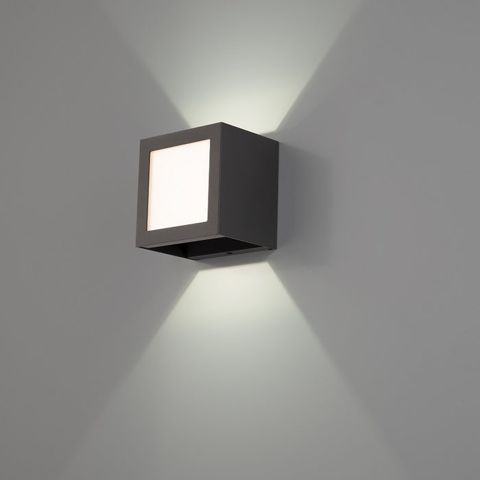 WAC WS-W230505 Window 3-lt 5" LED Outdoor Up/Down/From Panel Wall Sconce, CCT Selectable, 1120-277V