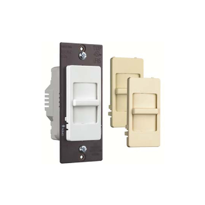 Wattstopper WSDH16TC Wide Slide Fan Speed Control Dehummer, Single Pole, Tri-Color