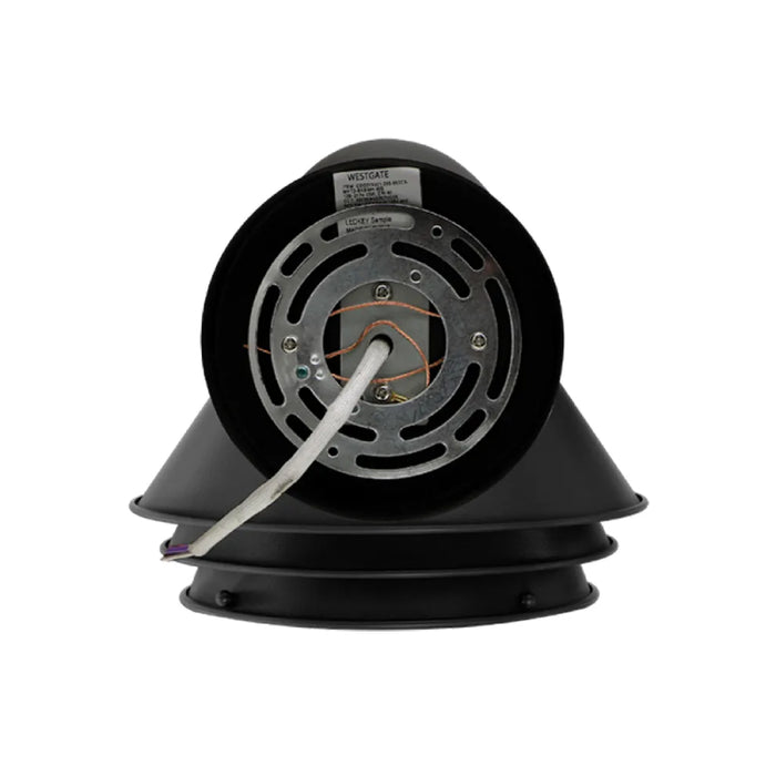 Westgate WSO 20W/30W/40W LED Seaside Outdoor Wall Lantern, 3CCT Selectable, 120V, Horizontal Arm