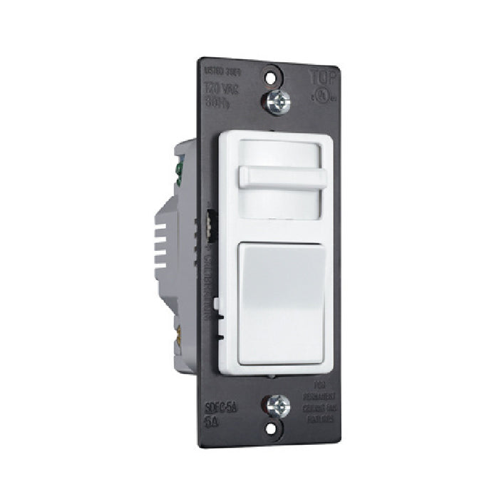 Legrand WSSC53P Wide Slide Preset Interchangeable Face Fan Speed Control